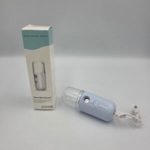 USB Nano Facial Mister Handy Cool Mist Spray Machine Face Hydration Sprayer
